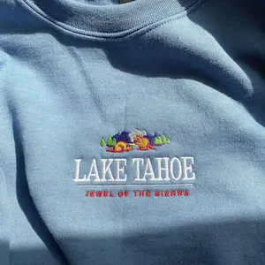 Custom embroidered sweatshirt crewneck, Personalized TShirt, customized logo 6