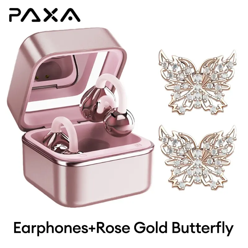 Rose Gold+Gold Butterfly