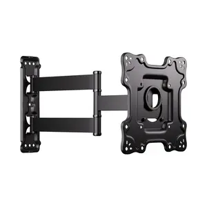 SYLVOX TV Wall Mount for Most 17"-45" TV Screens, Full Motion TV Mount Bracket Swivel ±90°, Tilt+10°/-2°, Holds up to 70lbs, VESA 100×100mm-200×200mm Rotating Wall Mount for Small TV, LED LCD Monitor