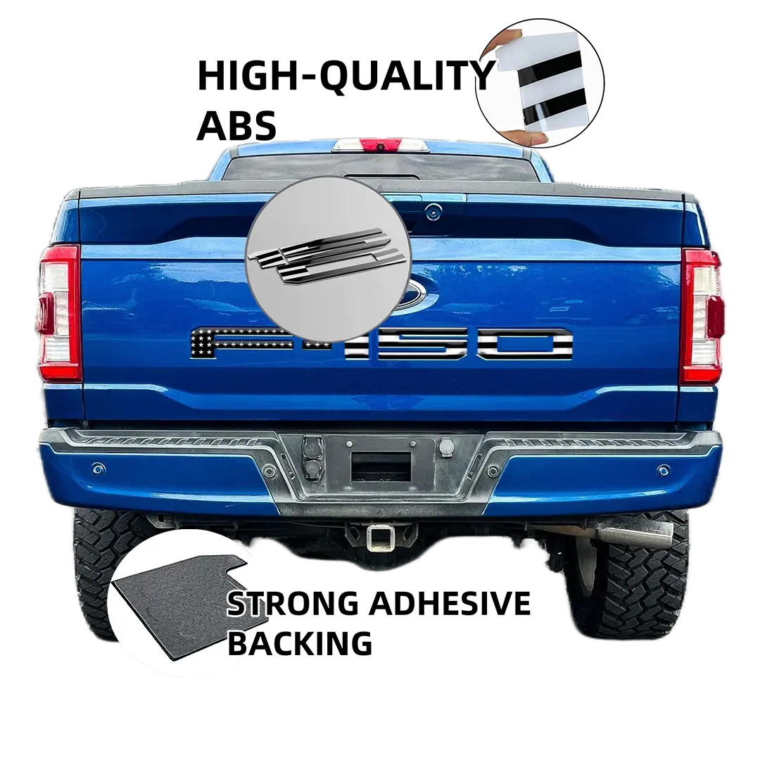 tailgate letters stickers Compatible for 2021 2022 2023 2024 2025 Ford F-150 Accessories strong 3m adhesive Anti FadeCoating Truck Decals