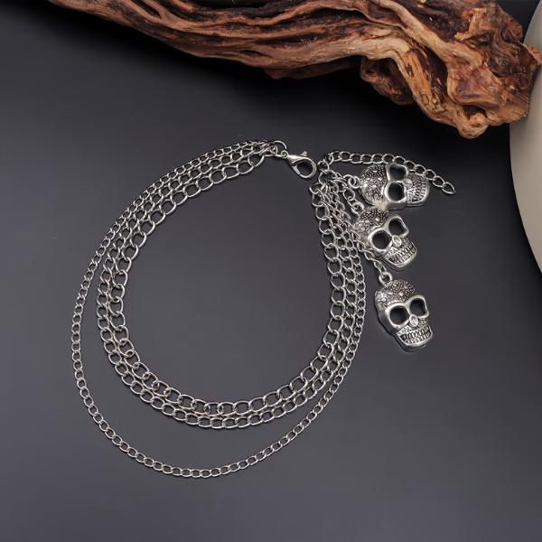 Trendy Skull Boot Chains – Chic Halloween & Christmas Boot Accessories for Autumn/Winter Parties & Everyday Wear