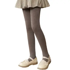 Winter Tights for Girls Stockings Warm Fleece Lined Footed Leggings High Waist Pantyhose