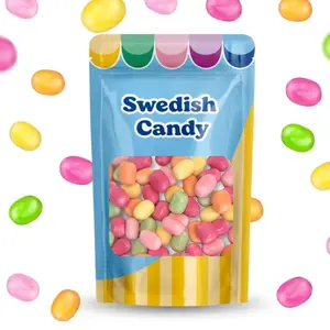 Kastanjer - Kracher - Sour Fizzy Beans Assorted Colors Chewy Candy Shells with Fruity Filling (1 LB)