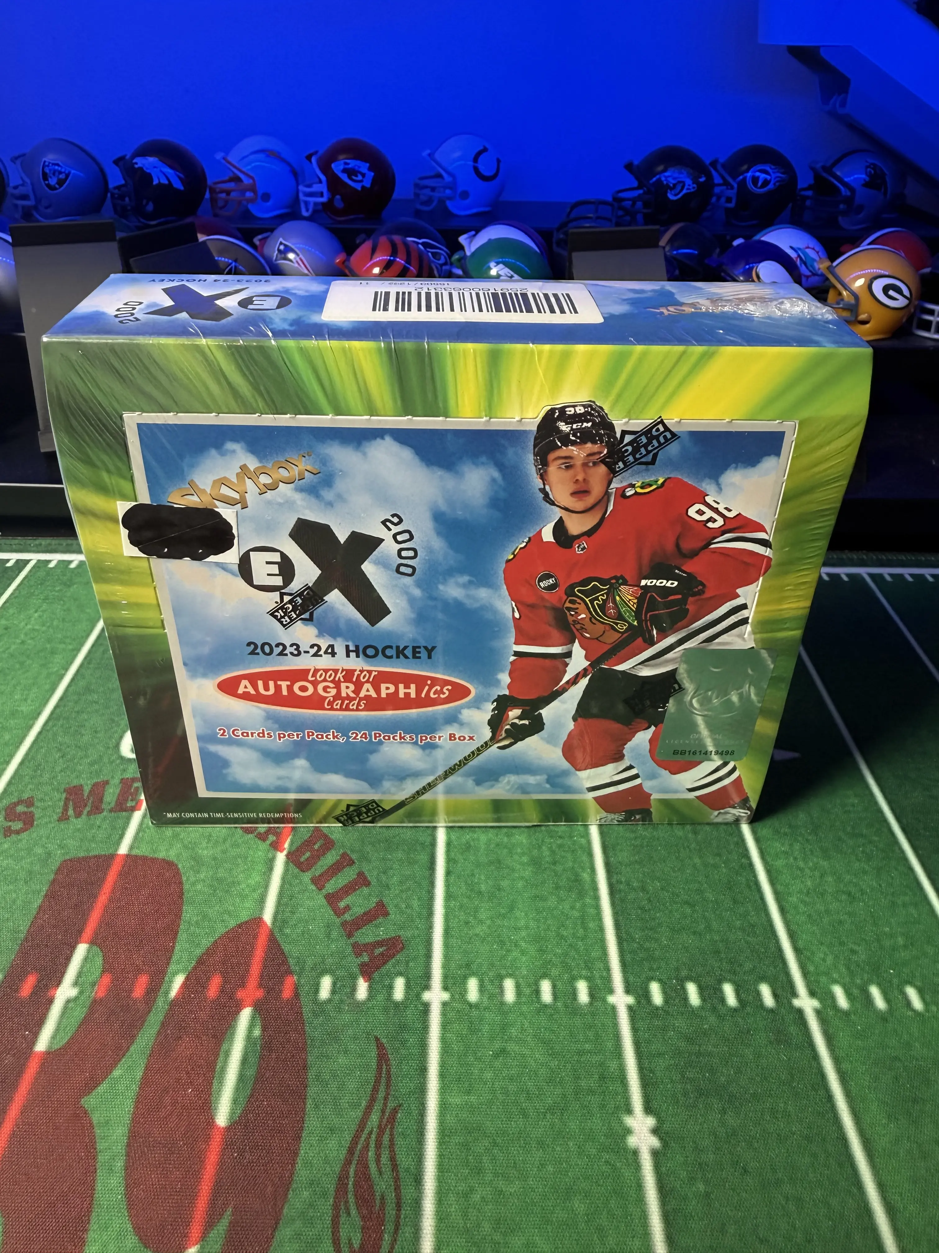 2 Packs Per Order- Upper Deck Skybox EX2000 23/24- Upper Deck Hockey- Trading Card Packs and Boxes