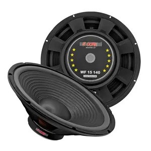 5 Core 15 Inch Subwoofer 450 Watt Car Audio Sub Woofer 4 Ohm w Deep Bass Replacement Loud Speaker