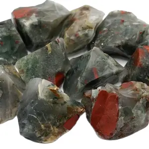 1 pc Natural Blood Stones for Cleansing and Emotional Well-Being