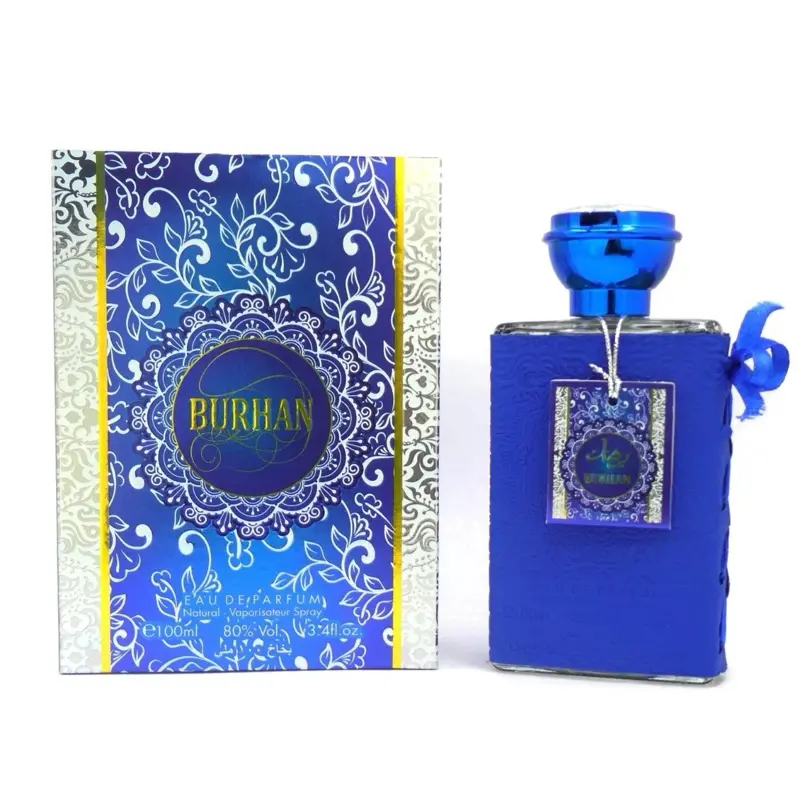 Burhan Cologne Citrus Oud Arabic for Men 3.4 Oz / Eau De Parfum Natural Spray Vaporizateur