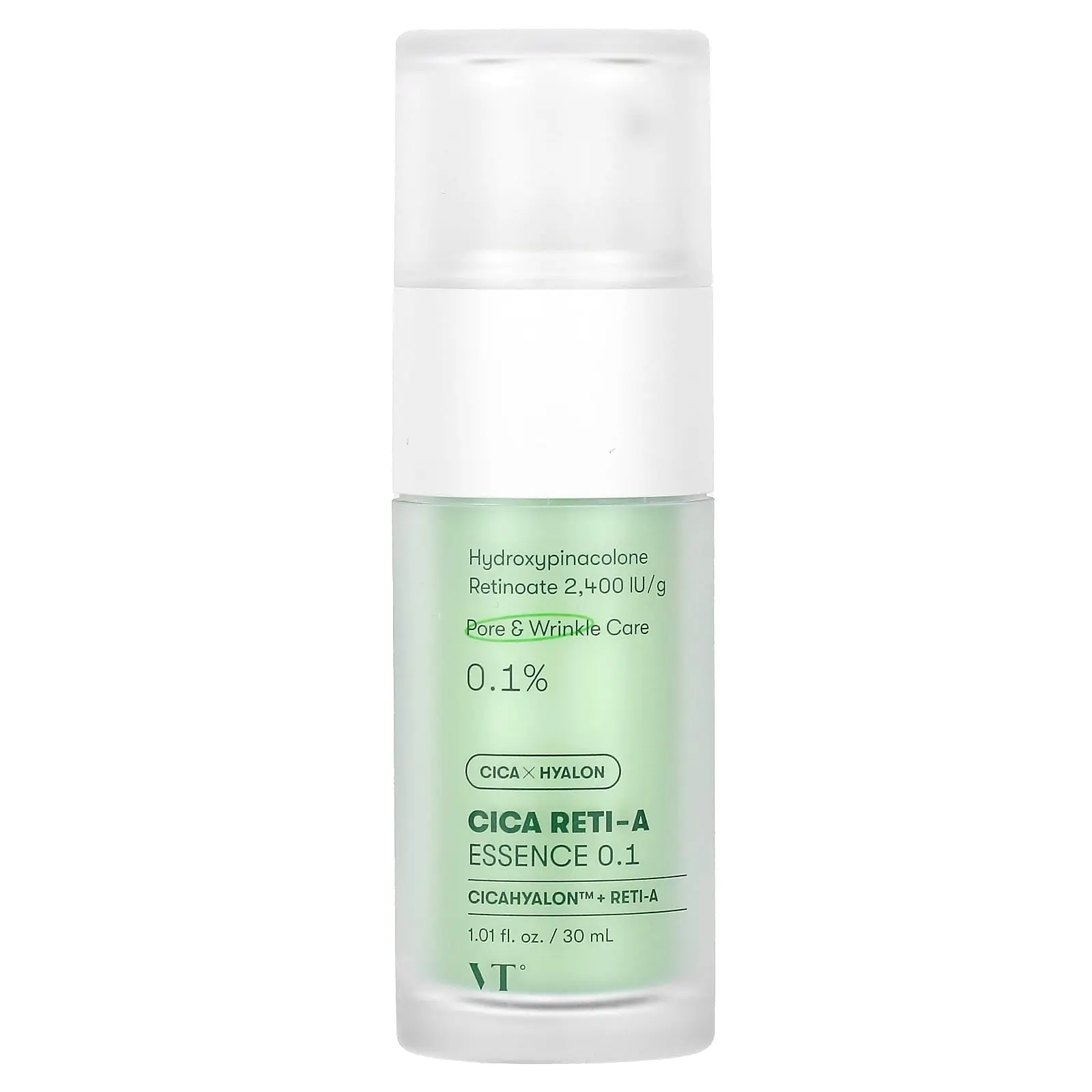 VT Cosmetics Cica Reti-A Essence 0.1, 1.01 fl oz (30 ml)