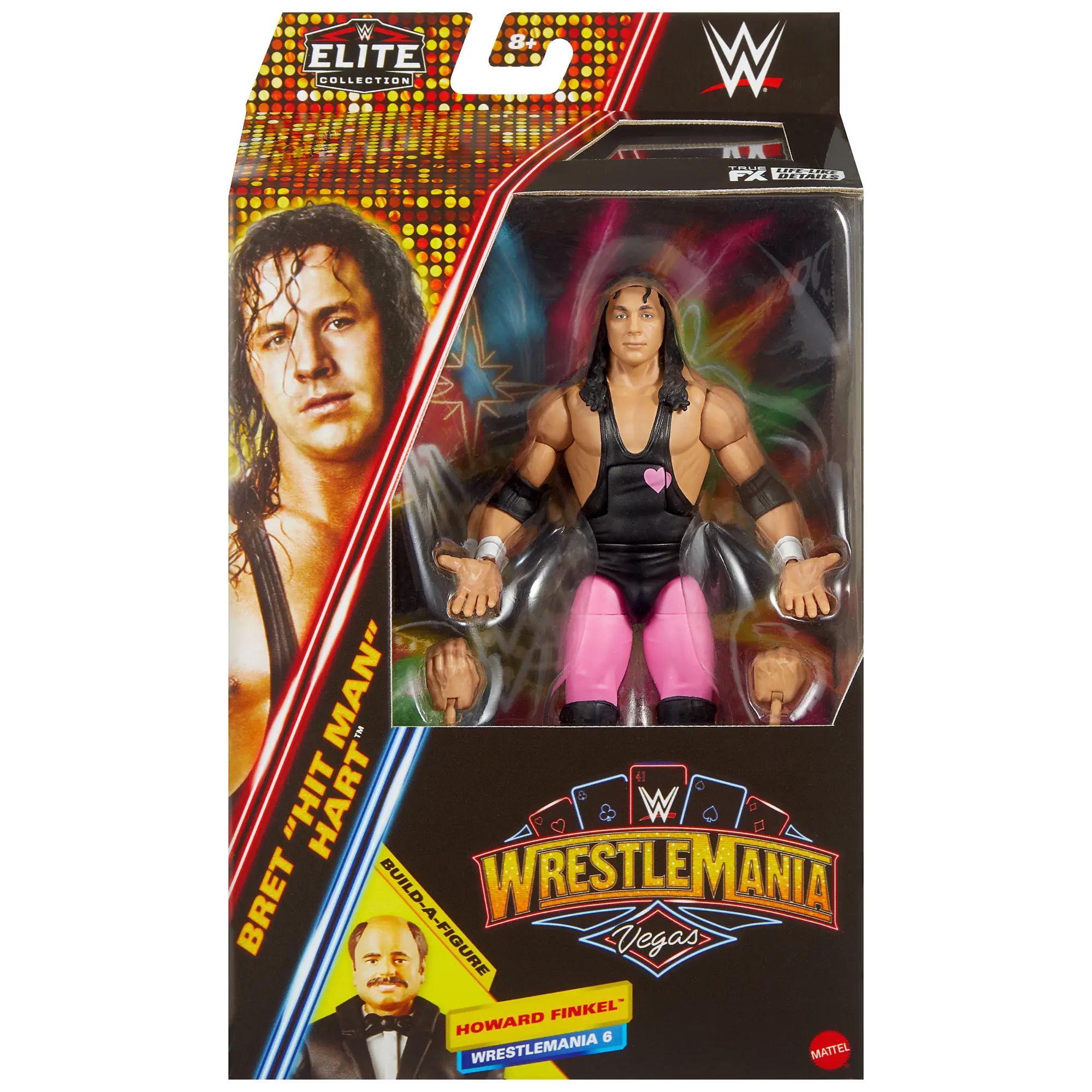 Bret Hart - WWE Elite WrestleMania 41 Mattel WWE Toy Wrestling Action Figure