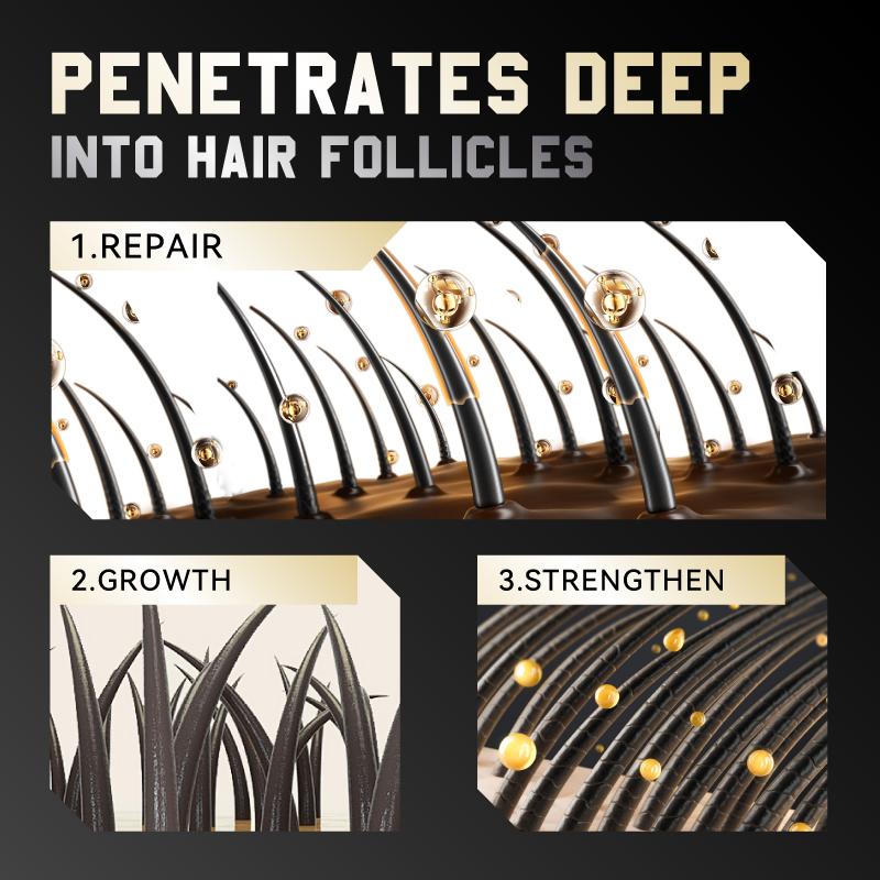 Greenvibes 1 Hair Care Essence  Containing Ingredients such as Butylene Glycol, Glycerin, and Polyaminoglycoside Condensates Enhance Strength and Vitality