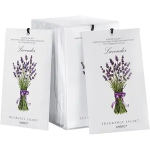 12 Packs Lavender Scented Sachets Air Freshener For Drawer,Closet, Long-Lasting Sachets Bags Drawer deodorizers Fresh Scents, Home Fragrance For Lover
