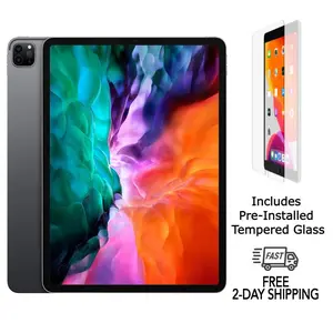 Refurbished Apple iPad Pro 12.9 (4th Gen) (WiFi) A2229 Excellent Condition with Pre-Installed Tempered Glass & 1 Year Warranty