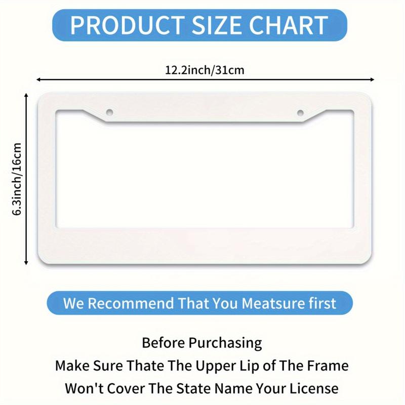 Sleep Token Aluminum Car License Plate Frame for Bold Women - High-Quality Aluminum, Rust Resistant, Pre-Drilled Holes, Fits Standard U.S. Plates, Perfect Gift for Entrepreneurs