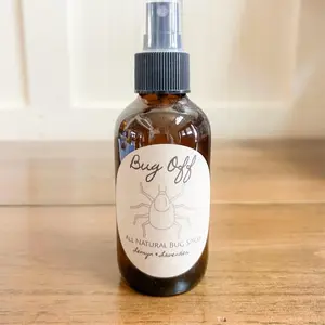 Homemade All Natural Bug and Tick Spray, Mosquitos, Flies, Ticks, Insects, DEET free, Camping, Essential Oil Blend for People and Dogs