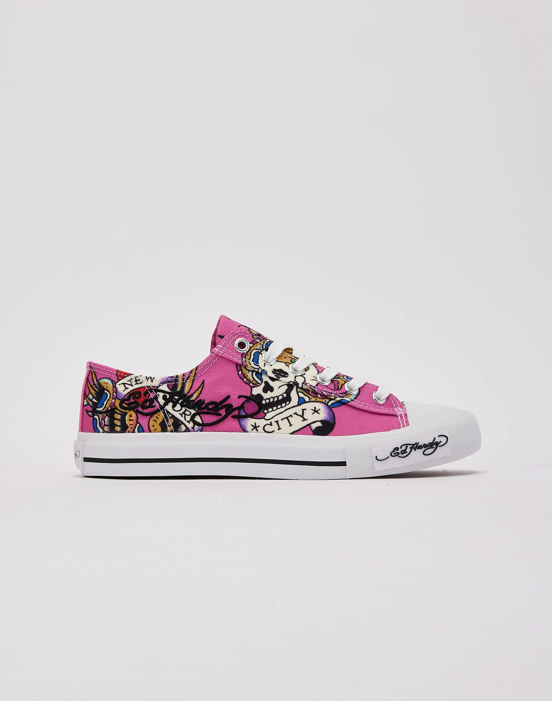 Womens Ed Hardy Skull Wings Low