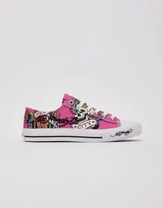 Womens Ed Hardy Skull Wings Low