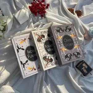 Fourth Wing, Iron Flame & Onyx Storm Hardcover Set – Rebecca Yarros The Empyrean Series 3 Book Bundle | Dark Fantasy Romance Collector Gift
