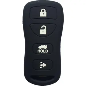 Silicone Keyless Entry Remote Control Key Fob Cover Case protector  Fit For FX35 FX45 G35 I35 Q45 QX56 350Z Altima Armada Maxima Quest Sentra KBRASTU15 28268-C991A 28268-ZB700