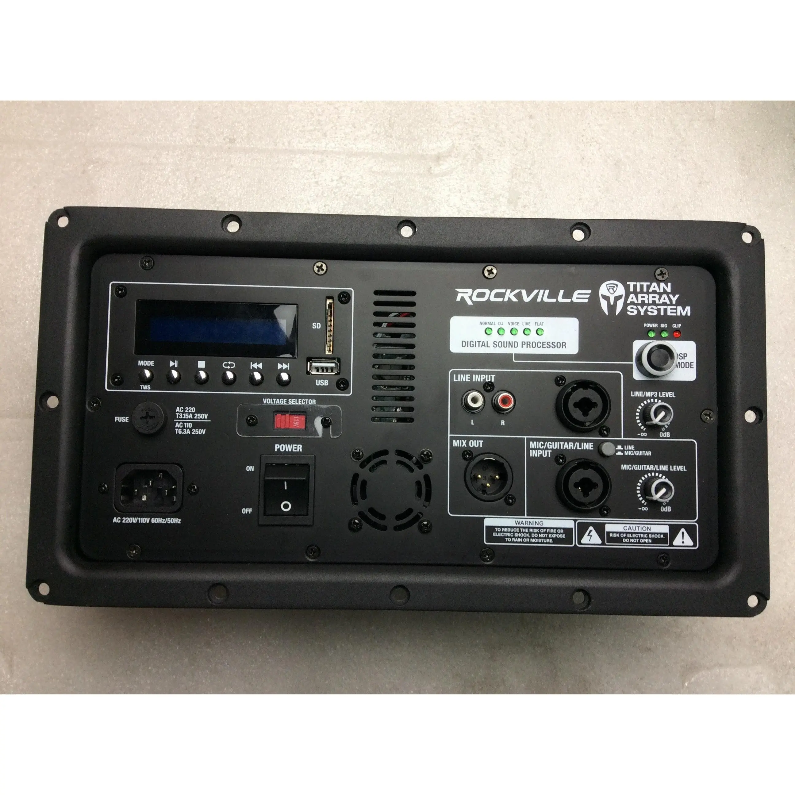 TITAN ARRAY SYSTEM AMP PLATE