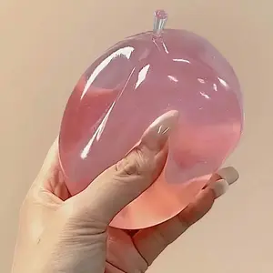1 cute crystal apple-shaped stress relief ball, slow rebound, soft and smooth, ultra-thin skin-like touch, relieves anxiety, a relaxing gift for the office desk
