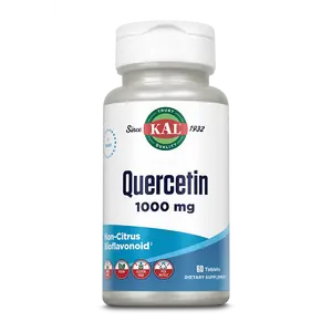 KAL Quercetin Tablets 1000 mg - Non-Citrus Flavonoid Dietary Supplement for Health and Wellness