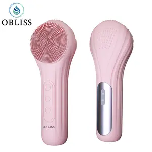 OBLISS Clean - Smart Facial Cleansing Device with Silicone Brush & Anti-Aging Heating Massager, Deep Cleansing, Suitable for All Skin Types.