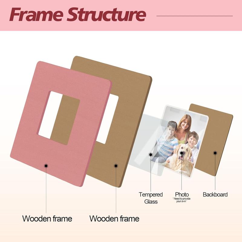 First Time Dad Gifts from Daughter Wife - New Dad Picture Frame for Father's Day, Birthday, Christmas, Valentine's Day - Daddy to be and Me 4x4 Girl Dad Frame for Expecting Father