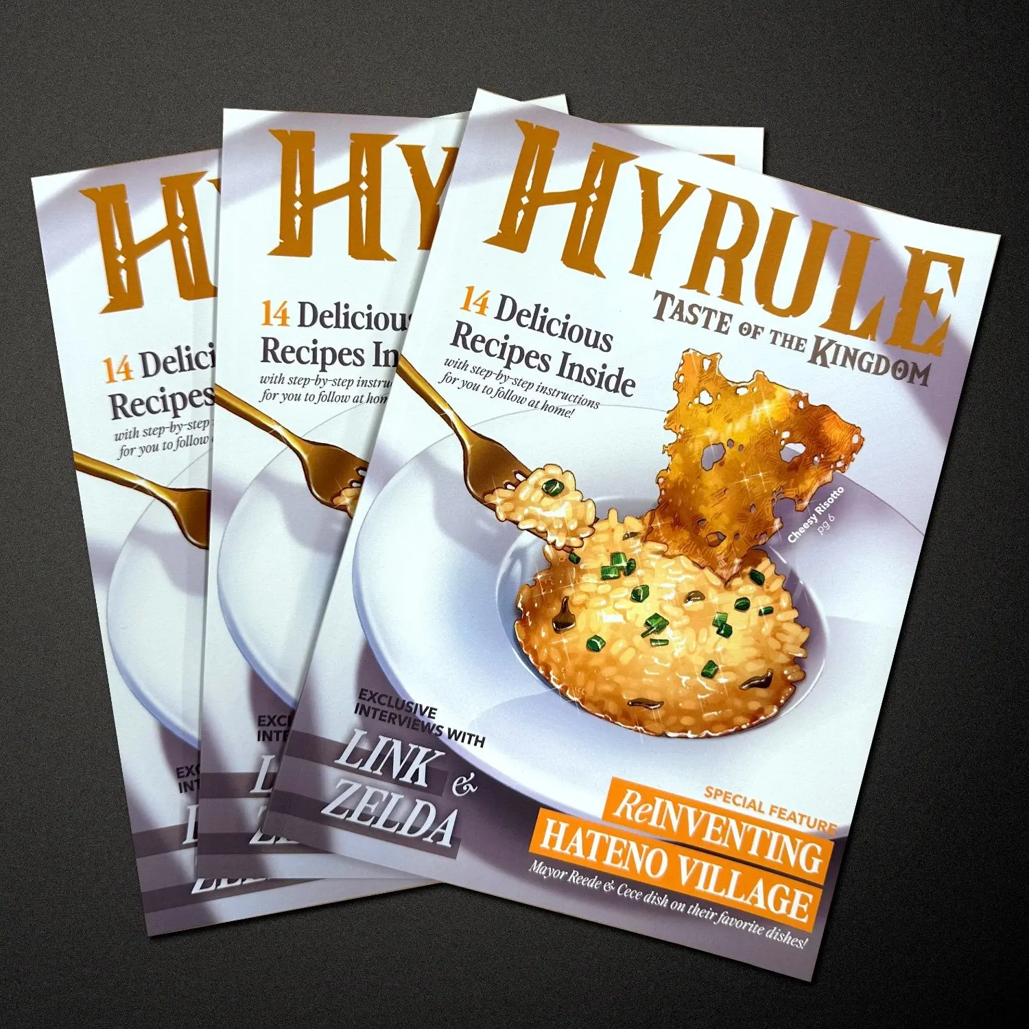 Hyrule: Taste of the Kingdom Cookbook Zine Zelda Real Cookable Recipies ...