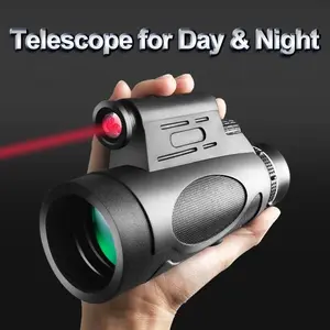 12x42 High Definition Telescope, Mini Long Distance Zoom Telescope, Portable Telescope, Outdoor Camping Binoculars, HD Binoculars, Hunting Binoculars, Bird Watching Binoculars