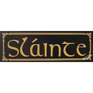 Retro Slainte Irish Sign Funny Home Cave bar Wall Decoration Vintage Sign 6 x 16 inch