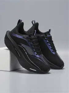 1 Pair Big Size Sporty Running Shoes | Pro Training Style | Tough Breathable Upper + High-Responsive Midsole | For Marathons / Interval Training / Outdoor Running Athletic Shoes Running Sneakers