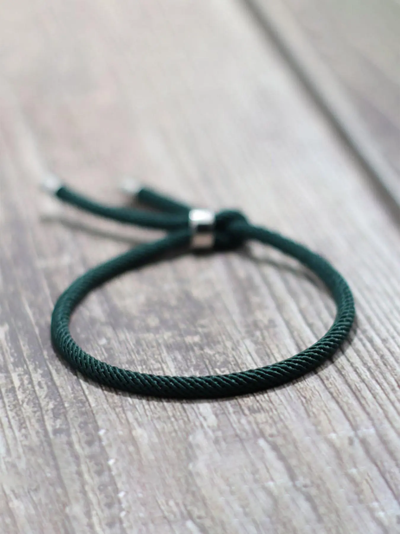 Adjustable Rope Bracelet, Fashionable Minimalist Bracelet for Women & Men, Trendy All-match & Exquisite Jewelry for Birthday Gift, String Bracelet