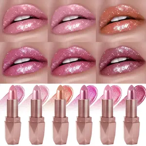 Shiny Pearlescent Lipstick High Color Persistent Non-Removal Moisturizing Moisturizing Lipsticks Lip Glaze Lip Gloss Shimmer Lipgloss Makeup