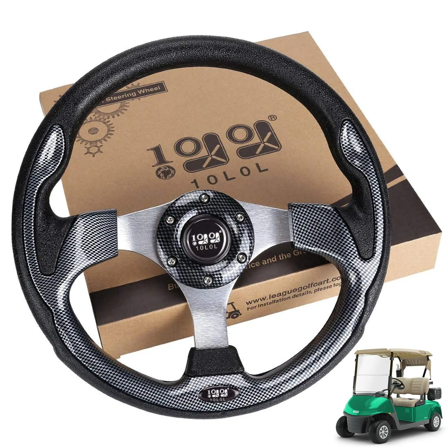 10L0L Golf Cart Steering wheel covers, Generic of Most Golf cart EZGO Club Car Yamaha 10L0L Golf Cart Steering wheel covers, Generic of Most Golf cart EZGO Club Car Yamaha