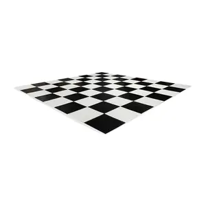 MegaChess Hard Plastic Giant Chess Board with 15 Inch Squares