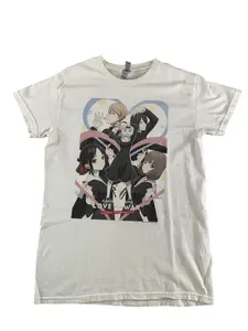 Kaguya-sama Love Is War Ultra Romantic Shirt Mens Small White Gildan Anime Tee