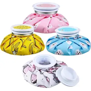 Reusable Ice Pack and Hot Water Bag for Adults for Hot & Cold No-Leak Elastic Breathable Ice Bag