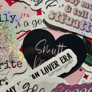 Dark Romance Sticker Set, Pack of 5, 10, or 15 decorative stickers decorative sticker cute design waterproof decorative decal vinyl sticker