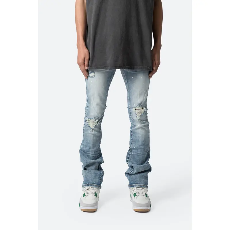 paint splatter mnml jeans - TikTok Shop