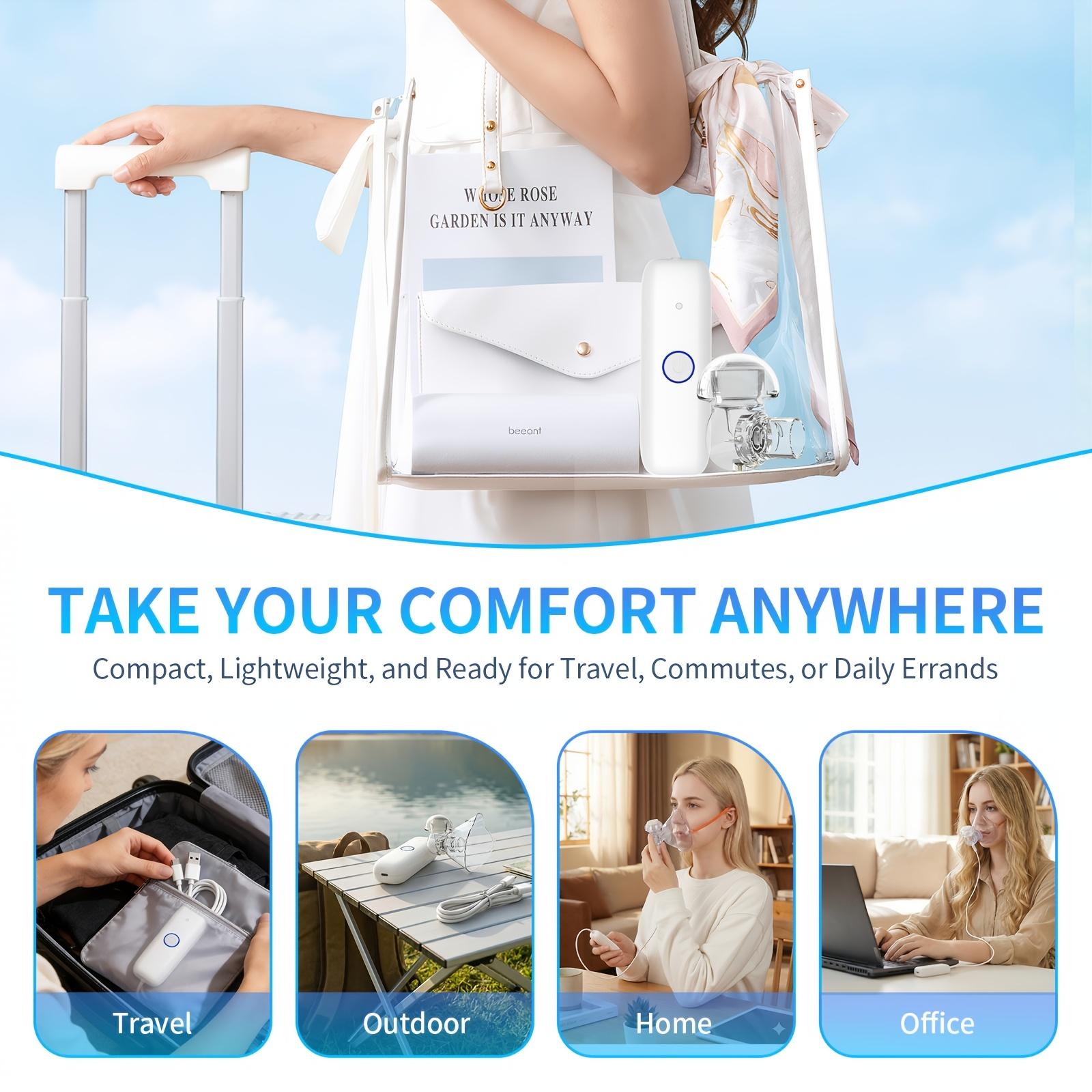 PUPCA FDA Cleared Soundwave Technology Nebulizer, Portable Nebulizer,  Rechargeable Nebulizer Machine for Adults And Kids