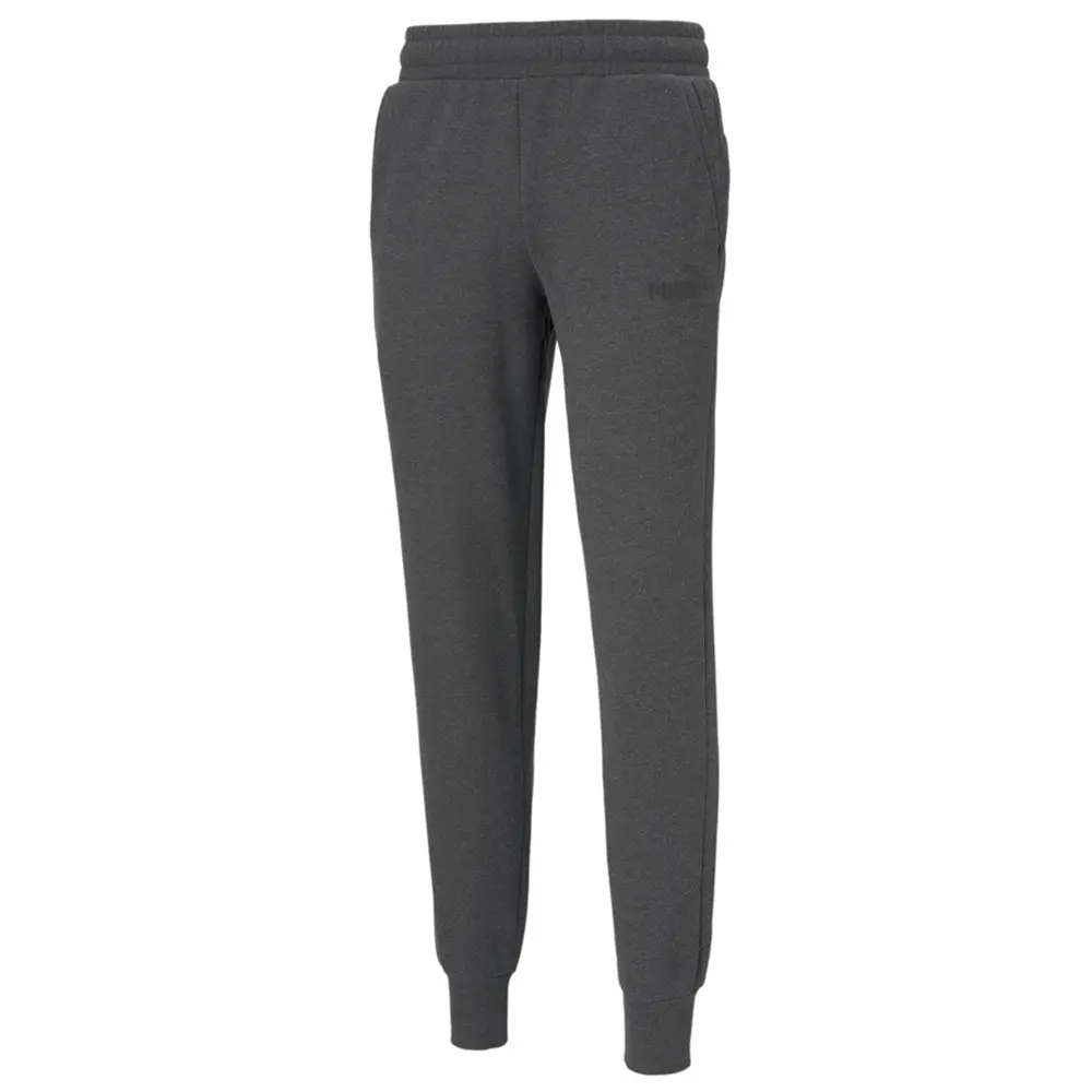 PUMA Mens Essentials Logo Sweatpants Casual Pants Drawstring - Grey PUMA Mens Essentials Logo Sweatpants Casual Pants Drawstring - Grey