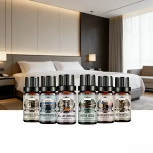 Hotel-Inspired Essential Oil Gift Set, Luxury Aromatherapy Oils for Home & Office, Long-Lasting Fresh Scent, Perfect for Diffuser & Relaxation