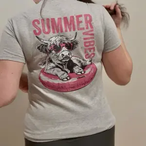 Summer Cow Tee Shirt Unisex