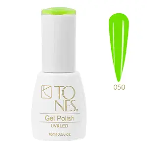 Gel Polish #50 - Neon Limon  | Neon Green Gel | UV/LED | 0.56 fl oz
