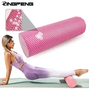 Yoga Roller, 1 Count Round EVA Foam Cylinder, Hexagonal Roller for Pilates Exercise, Enhanced Home Workouts, Fitness Equipment for Home Gym