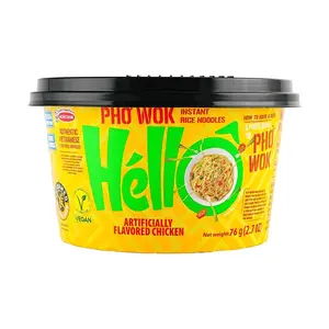 Acecook Hello Bowl Pho Instant Rice Noodle Beef Flavor 76g - Authentic Vietnamese Pho