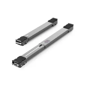 VEVOR Heavy Duty Appliance Rollers, 330 lbs Load Capacity, Furniture Dolly Mobile Roller with Adjustable Base for Washer and Dryer, Extendable Appliance Rollers Easily Move Washing Machines, Gray