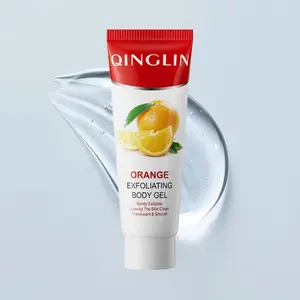 【QINGLIN】Orange  Exfoliating Gel  Skin Care Face Scrub Peeling Gel with  Moisturising Exfoliator for All Skin 100g  Gentle Nourishing daily comfort  rene skin