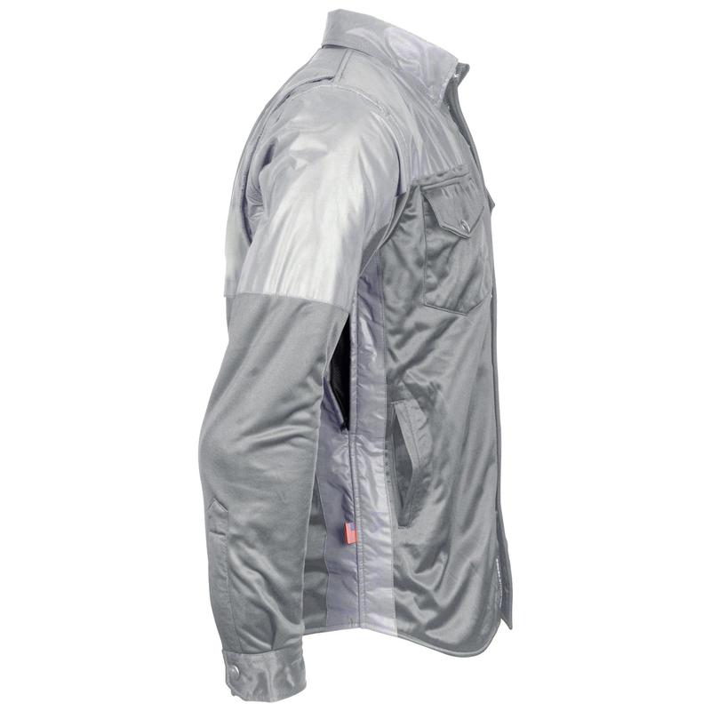 SALE Ultra Reflective Shirt "Twilight Titanium" - Gray with Pads