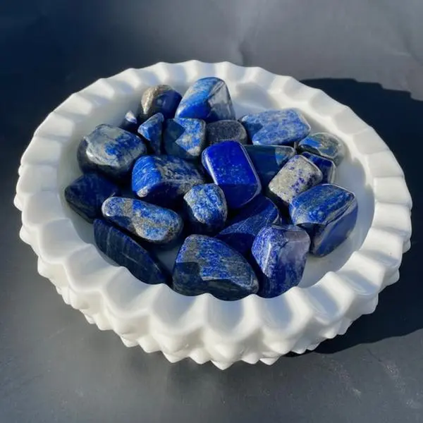 Lapis Lazuli Tumble Healing Crystal Gemstone for Spiritual Decor and Use - Natural Stone